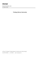 Shenzhen Hosonsoft Co Ltd No HSD YF A0 005 Printing (Page 1 / 9) PrintExp Printer Control & Alignment Software Instruction